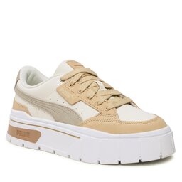 Puma Сникърси Puma Mayze Stack Luxe Wns 389853 02 Whisper White/Paite Khaki