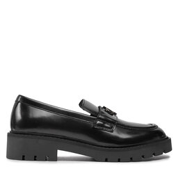 Calvin Klein Jeans Slipper Calvin Klein Jeans Combat Loafer Mg Mtl YW0YW01503 Schwarz