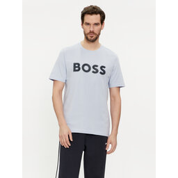BOSS Boss Marškinėliai 50512866 Mėlyna Regular Fit