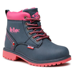 Lee Cooper Туристически oбувки Lee Cooper LCJ-21-01-0707K Navy/Pink