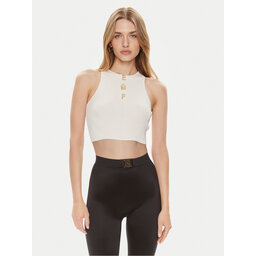 Elisabetta Franchi Elisabetta Franchi Топ TK-06B-42E2-V220 Écru Slim Fit