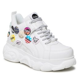 Buffalo Sneakers Buffalo Cld Corin Button BN16308841 White