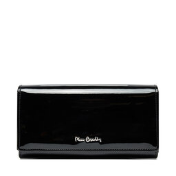 Pierre Cardin Μεγάλο Πορτοφόλι Γυναικείο Pierre Cardin 07 SHINY 106 Μαύρο