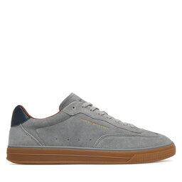 Tommy Hilfiger Sneakers Tommy Hilfiger Th Lo Lux Suede Sneaker FM0FM05997 Grau