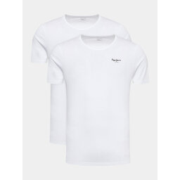 Pepe Jeans Pepe Jeans 2er-Set T-Shirts Pepe Tshirt 2P PMU10976 Weiß Regular Fit