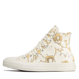 

Кеди Converse Ctas Hi A01188C Egret/Cyber Mango/Egret, Бежевий