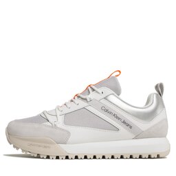 

Снікерcи Calvin Klein Jeans Toothy Runner Low Laceup Mix YM0YM00710 Bright White/Oyster Mushroom YBR, Сірий