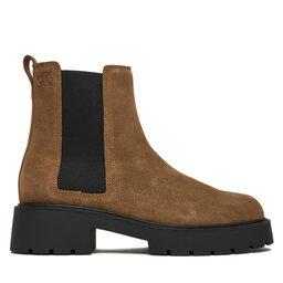 Calvin Klein Jeans Botines Chelsea Calvin Klein Jeans Chunky YW0YW02071 Beis