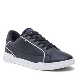 Tommy Hilfiger Сникърси Tommy Hilfiger Lo Cup Leather FM0FM04429 Desert Sky DW5