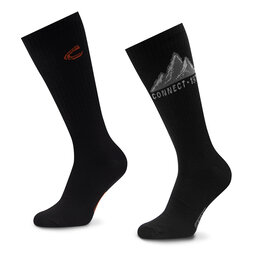Camel Active 2 vīriešu augsto zeķu pāru komplekts Camel Active 6320 Black 610