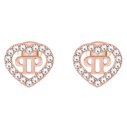 PHILIPP PLEIN Pendientes PHILIPP PLEIN Plein Rocked Heart PJZEA10EU Rosa