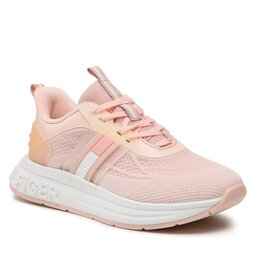 Tommy Hilfiger Sneakersy Tommy Hilfiger Flag Low Cut Lace-Up Sneaker T3A9-32747-0308 S Pink 302