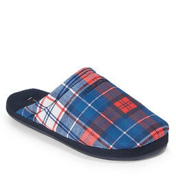 Tommy Hilfiger Tofflor Tommy Hilfiger Hilfiger Warm Check Homeslipper FM0FM04770 Rwb 0GY
