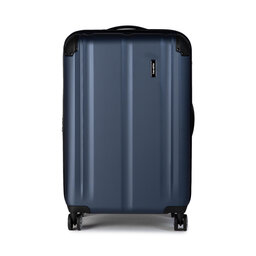 

Середня тверда валіза Travelite City 73048-20 Marine, Cиній