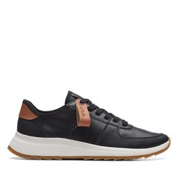 

Туфлі Clarks DashLite Run 26172003 Black Leather, Чорний