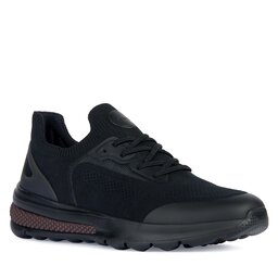 Geox Tenisice Geox U Spherica Actif U35BAA 0006K C0241 Black/Bordeaux