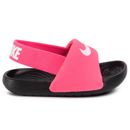 

Босоніжки Nike Kawa Slide (TD) BV1094 610 Digital Pink/White/Black, Рожевий