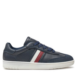 Tommy Hilfiger Sneakersy Tommy Hilfiger Stripes Low Cut Lace-Up Sneaker T3X9-33645-1269 Tmavomodrá