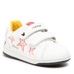 Geox Laisvalaikio batai Geox B New Flick B. A B251LA 00085 C0404 S White/Black