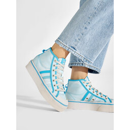 adidas Кеди adidas Nizza Platform Mid GX4604 Голубий