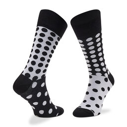 

Високі шкарпетки unisex Todo Socks Grochy Black/White, Чорний