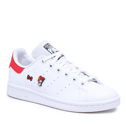 adidas Skor adidas Originals Stan Smith J HQ1901 Ftwwht/Cblack/Vivred