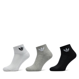 adidas Комплект 3 чифта дълги чорапи мъжки adidas Mid Crew IJ5612 Цветен