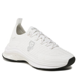 KARL LAGERFELD Sneakers KARL LAGERFELD KL63160 White Knit Textile