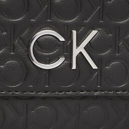 

Сумка Calvin Klein Re-Lock Dbl Crossbody Emb Mono K60K610206 Ck Black BAX, Чорний