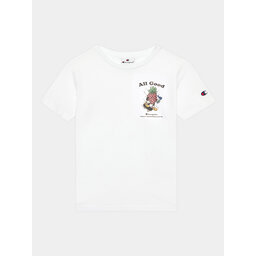 Champion Champion T-Shirt 306375 Weiß Regular Fit