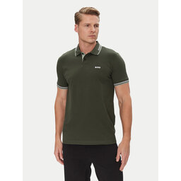 BOSS BOSS Поло Paul 50506193 Зелений Slim Fit