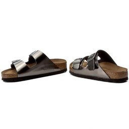 

Шльопанці Birkenstock Arizona BS 1000295 Metallic Anthracite, Зелений