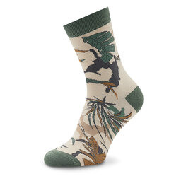

Високі чоловічі шкарпетки Vans Classic Print VN0A7S9HYQW1 Crew Bkby Mgreen, Бежевий