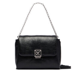 Calvin Klein Handtasche Calvin Klein Emblem Hw Padded Crossbody LV04F3620G Schwarz