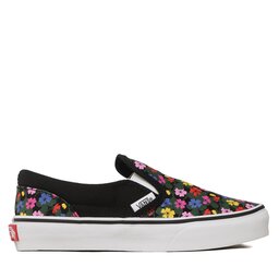 

Кросівки Vans Classic Slip-O VN0A5KXMBZW1 Floral Black/White, Чорний