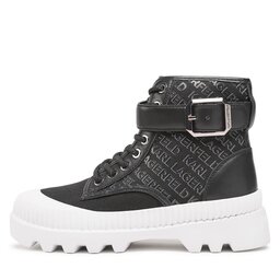 

Черевики туристичні KARL LAGERFELD KL42546 Black Lthr/Textile, Чорний