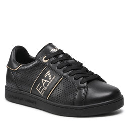 

Снікерcи EA7 Emporio Armani X8X102 XK258 M701 Triple Black/Gold, Чорний