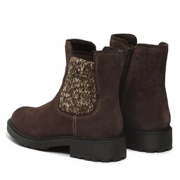 

Ботильйони Clarks Opal Sky 261678484 Dark Brown Suede, Коричневий