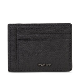 Calvin Klein Étui cartes de crédit Calvin Klein Minimalism Id Cardholder K50K510908 Ck Black BAX