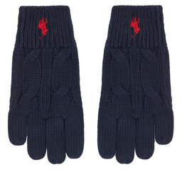 Polo Ralph Lauren Рукавички Polo Ralph Lauren 323P00672001 Cиній
