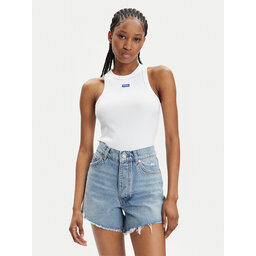 HUGO Hugo Felső Easy 50508857 Fehér Slim Fit