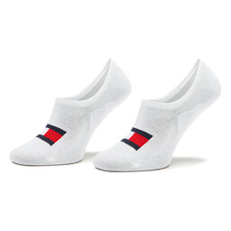 Tommy Hilfiger 2 pares de calcetines tobilleros para hombre Tommy Hilfiger 701223928 White 039