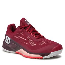 Wilson Schuhe Wilson Rush Pro 4.0 W WRS330680 Beet Red/White/Tropical Peach