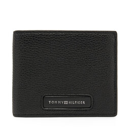 Tommy Hilfiger Veľká pánska peňaženka Tommy Hilfiger Th Monogram Cc And Coin AM0AM13252 Čierna