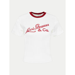 Levi's® Levi's® Marškinėliai Essential Sporty A8798-0023 Écru Slim Fit