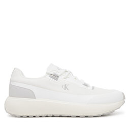 Calvin Klein Jeans Laisvalaikio batai Calvin Klein Jeans Athleisure Runner Laceup Nt YW0YW01823 Balta