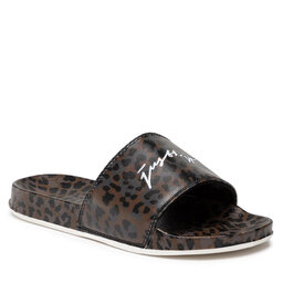 HYPE Klapki HYPE ZVLR-720 Brown