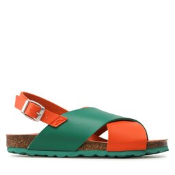 

Шльопанці Surface Project Cross Orange/Green, Оранжевий