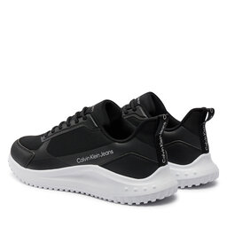 

Снікерcи Calvin Klein Jeans Eva Runner Lowlaceup Mix In Mr YM0YM00906 Black/Bright White/Silver 0GM, Чорний