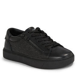 Calvin Klein Сникърси Calvin Klein Low Top Lace Up W/Zip Mono HM0HM01188 Triple Black Mono 0GL